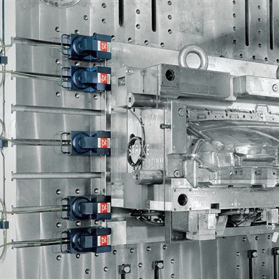 Luft over hydraulisk pumpe